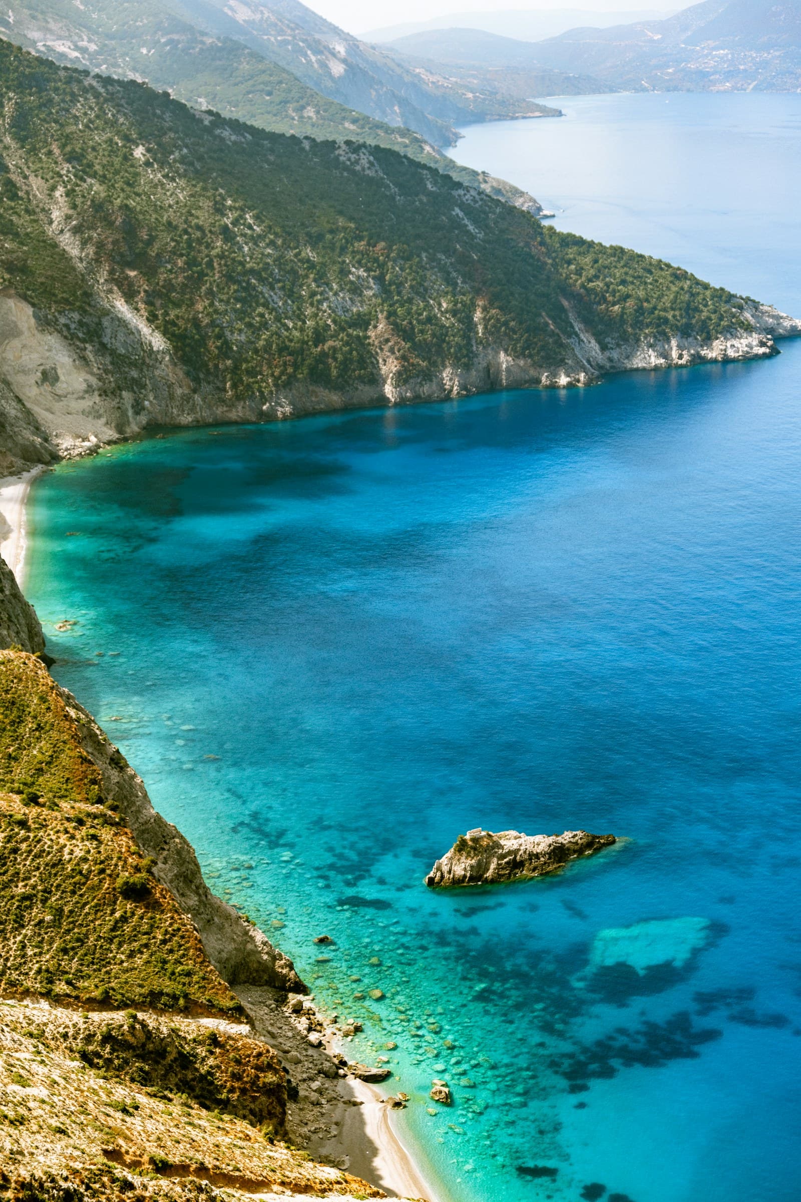 A memorable view of Greece
