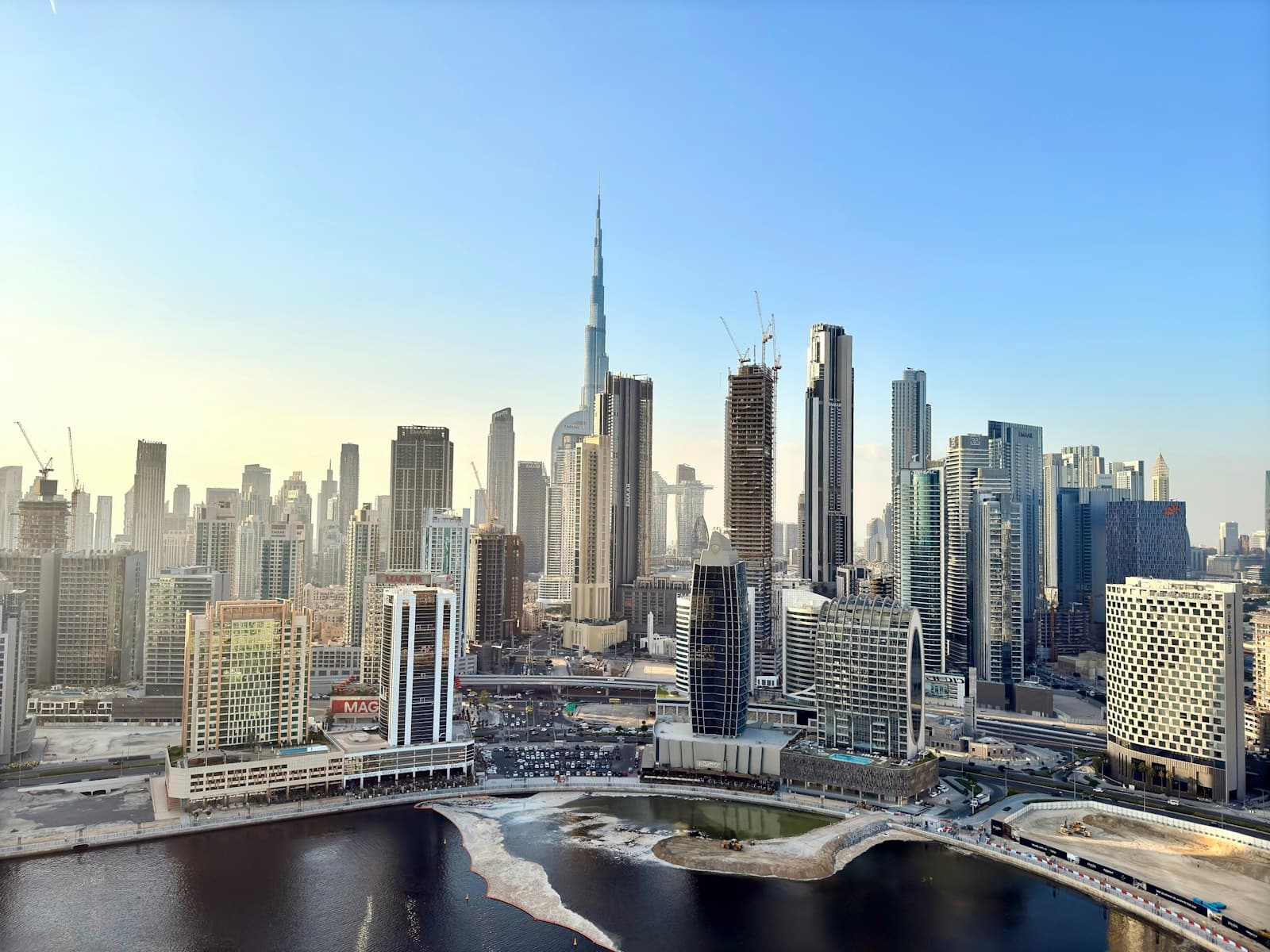 A memorable view of United Arab Emirates